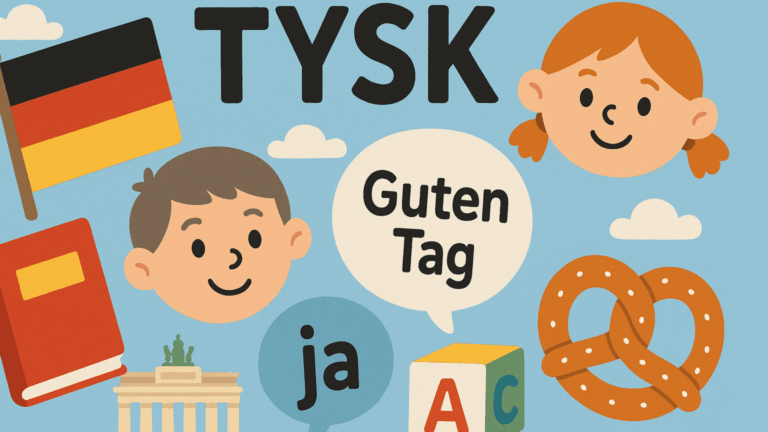 Tysk øvelse: “Sein” – at være i nutid