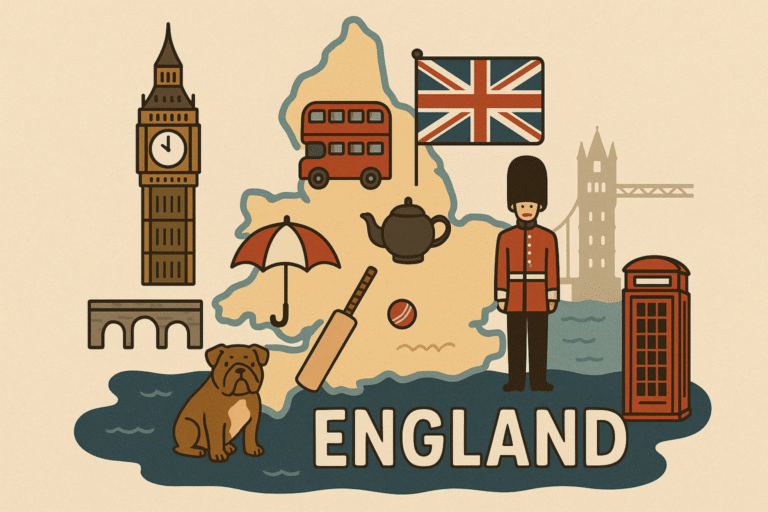 Illustration af England