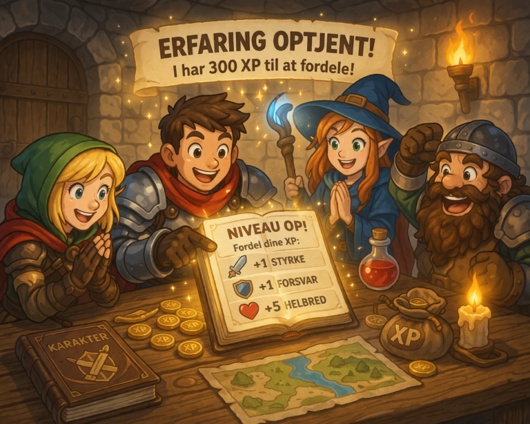 Rollespil – regler for erfaring