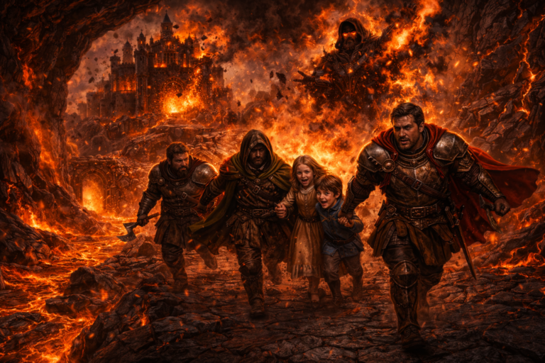 Børnene i lavabjerget